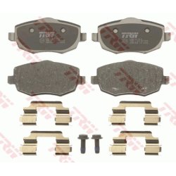 Jeu de plaquettes de frein TRW GDB1593 pour LANCIA Y, YPSILON OE 77365789
