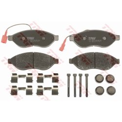 Brake Pad Set TRW GDB1681 OE Ref 16 124 338 80