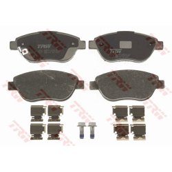 Plaquettes de frein TRW GDB1701 pour FIAT, VAUXHALL 500L, CORSA, CORSAVAN TRW