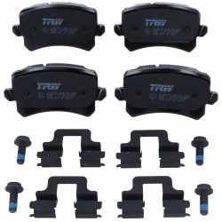 Plaquettes de frein TRW GDB1763 pour AUDI, CHANGAN, SEAT, VW OE 3AA698451 TRW