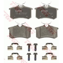 Plaquettes de frein TRW GDB1813 pour CITROËN, PEUGEOT C3, DS3, 207 OE 425420 TRW