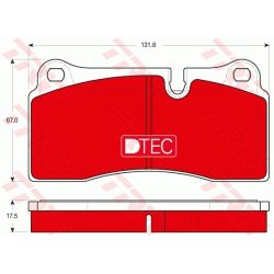 Brake Pad Set TRW GDB1816DTE OE Ref 420 698 451 C