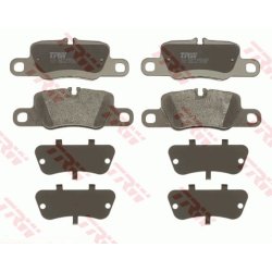 Plaquettes de frein TRW GDB1849 pour PORSCHE 911, PANAMERA OE 97035294904 TRW