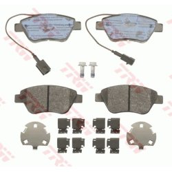 Plaquettes de frein TRW GDB1891 pour CITROËN, FIAT, PEUGEOT OE 4254C8 TRW