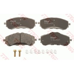 Plaquettes de frein TRW GDB2044 pour CITROËN, VAUXHALL, PEUGEOT OE 1678168180 TRW