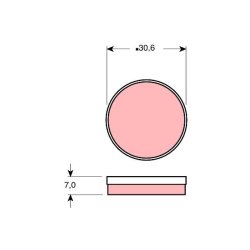 Jeu de plaquettes de frein à disque TRW GDB271 pour CITROËN OE 95534349