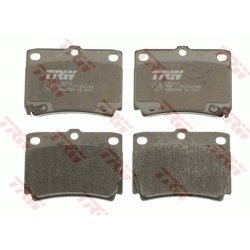 Plaquettes de frein TRW GDB3239 pour MITSUBISHI, MITSUBISHI (BJC) OE MN102626 TRW