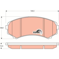 Brake Pad Set TRW GDB3246 OE Ref MN116445