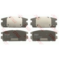 Plaquettes de frein TRW GDB3296 pour HYUNDAI, HYUNDAI (HUATAI) TERRACAN TRW
