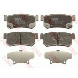 Plaquettes de frein TRW GDB3366 pour DAEWOO, ROEWE (SAIC), SSANGYONG TRW