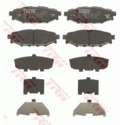 Jeu de plaquettes de frein TRW GDB3373 pour SUBARU, TOYOTA OE SU00304096 TRW
