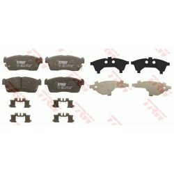Plaquettes de frein TRW GDB3430 pour DAIHATSU, SUBARU, TOYOTA TRW