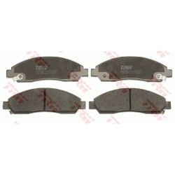 Plaquettes de frein TRW GDB3466 pour CHEVROLET, HOLDEN, ISUZU, MITSUBISHI TRW