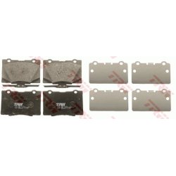 Jeu de plaquettes de frein TRW GDB3498 pour HONDA LEGEND OE 45022-SJA-E00 TRW