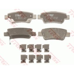 Jeu de plaquettes de frein TRW GDB3576 pour HONDA CR-V OE 43022-T1G-G00 TRW