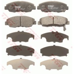 Jeu de plaquettes de frein TRW GDB3609 pour HONDA CIVIC OE 45022-TR3-A00 TRW