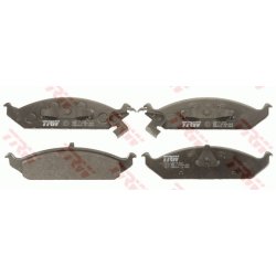 Plaquettes de frein TRW GDB4016 pour CHRYSLER, DODGE OE 05016164AA TRW