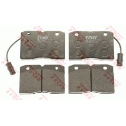 Jeu de plaquettes de frein TRW GDB478 pour IVECO DAILY OE 1906039 TRW