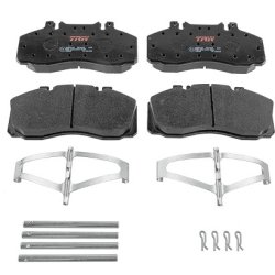 Plaquettes de frein TRW GDB5004 pour camions IVECO et RENAULT, référence d'origine 1906298 TRW