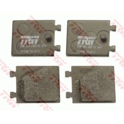 Jeu de plaquettes de frein à disque TRW GDB563 pour BENTLEY, ROLLS-ROYCE TRW