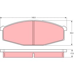Brake Pad Set TRW GDB747 OE Ref 41060-C7193