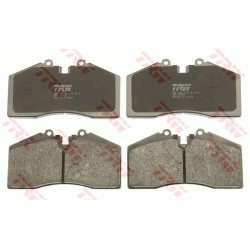Jeu de plaquettes de frein TRW GDB966 pour PORSCHE OE 96535193900 TRW