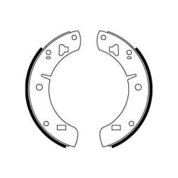 Jeu de mâchoires de frein TRW GS6129 pour MG, Reliant MGB, Scimitar OE GBS520 TRW