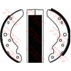 Brake Shoe Set TRW GS6141 OE Ref 76VB-2200-AA