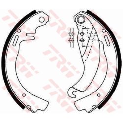 Brake Shoe Set TRW GS6187 OE Ref 90297485