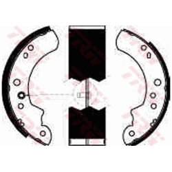 Brake Shoe Set TRW GS6222 OE Ref 91VX-2200-BA