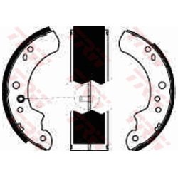 Jeu de mâchoires de frein TRW GS6223 pour FORD P, TRANSIT OE 88BP-2200-AA