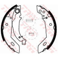 Brake Shoe Set TRW GS6228 OE Ref 95 659 676