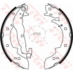 Brake Shoe Set TRW GS6237 OE Ref 9 064 270