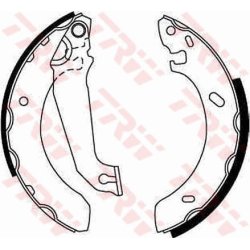 Brake Shoe Set TRW GS6254 OE Ref 6500944