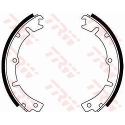 Jeu de mâchoires de frein TRW GS8011 pour VAUXHALL KADETT, OLYMPIA OE 9268556