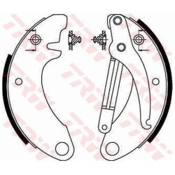 Jeu de mâchoires de frein TRW GS8052 pour CITROËN 2, ACADIANE, DYANE OE AZ45116A