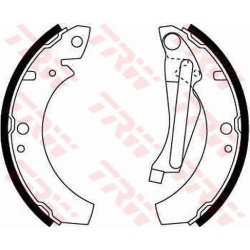 Jeu de mâchoires de frein TRW GS8066 pour VW GOLF, SCIROCCO OE 171609539DX