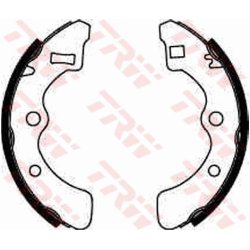 Jeu de mâchoires de frein TRW GS8085 pour HONDA, TRIUMPH OE 43154-SA0-901