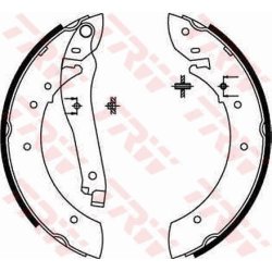 Jeu de mâchoires de frein TRW GS8108 pour PEUGEOT, TALBOT OE 423834