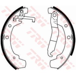 Brake Shoe Set TRW GS8150 OE Ref 281 609 531 X