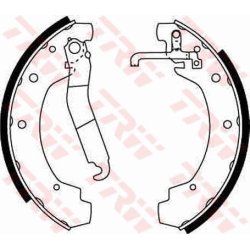 Brake Shoe Set TRW GS8151 OE Ref 291 609 532 FX