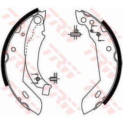 Brake Shoe Set TRW GS8158 OE Ref 4241 E6