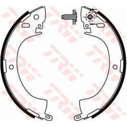 Brake Shoe Set TRW GS8185 OE Ref MB238523