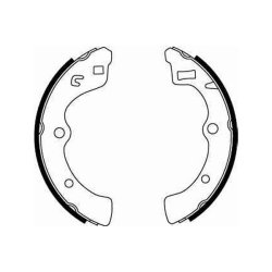 Jeu de mâchoires de frein TRW GS8194 pour HONDA CIVIC, PRELUDE, QUINTET TRW