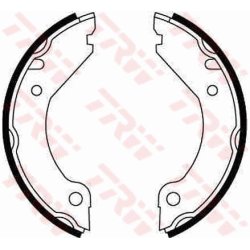 Handbrake Shoe TRW GS8204 OE Ref 2719979