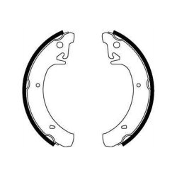 Jeu de mâchoires de frein TRW GS8210 pour LADA, MOSKVICH, ZAZ OE 2108-3502090 TRW