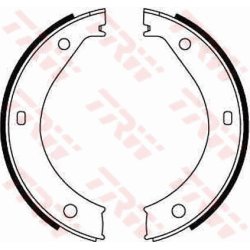 Handbrake Shoe TRW GS8217 OE Ref 34 41 1 159 468
