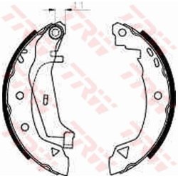 Brake Shoe Set TRW GS8240 OE Ref 0000060750207