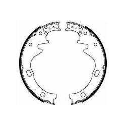 Jeu de mâchoires de frein TRW GS8259 pour NISSAN PICK, URVAN OE D4060-T6025 TRW