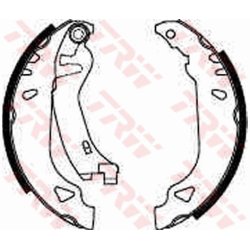 Brake Shoe Set TRW GS8269 OE Ref 0005890500